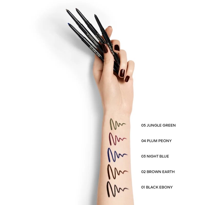 GUERLAIN The Eye Pencil dlouhotrvající tužka na oči voděodolná odstín 02 Brown Earth 035 g