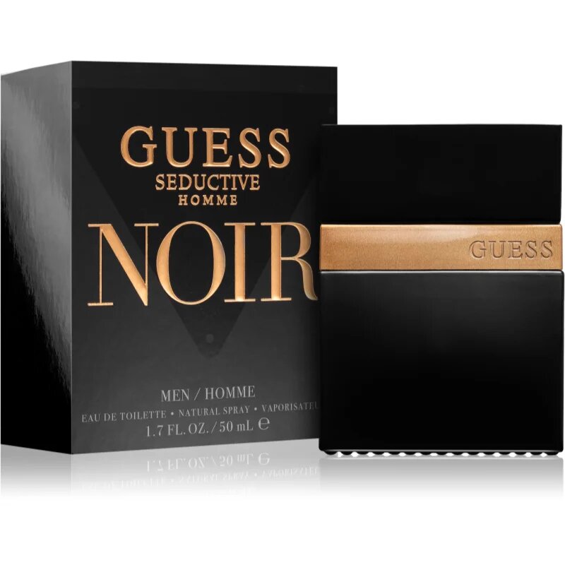 Guess Seductive Homme Noir toaletní voda pro muže 50 ml