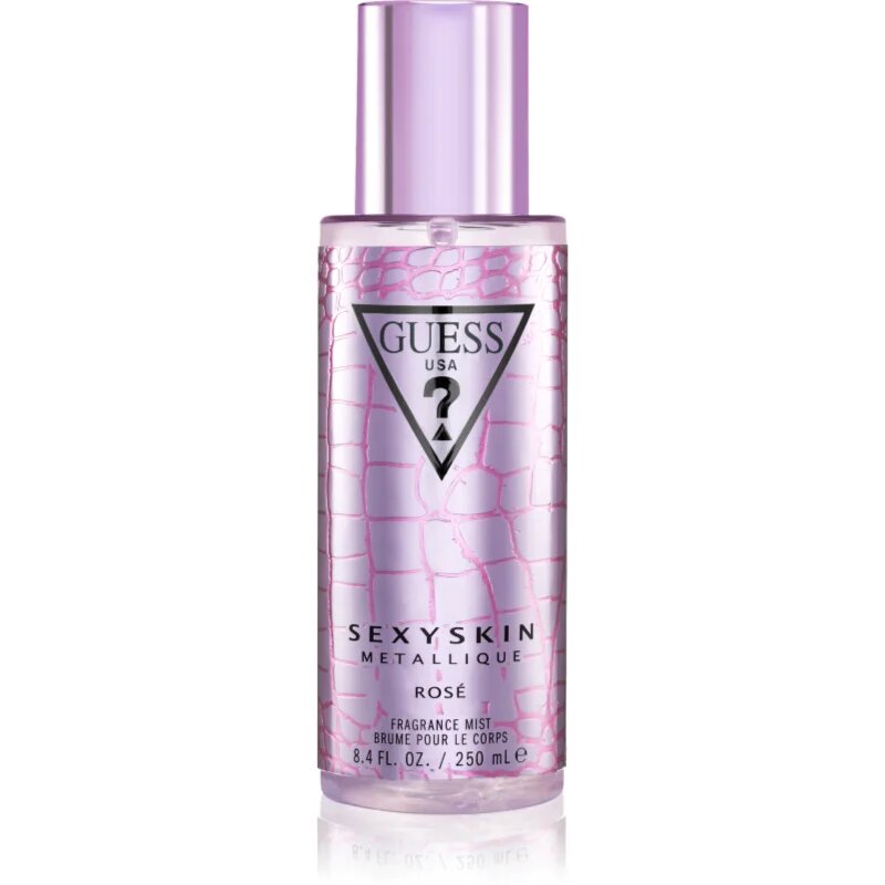 Guess SexySkin Metallique Rosé parfémovaný tělový sprej pro ženy 250 ml