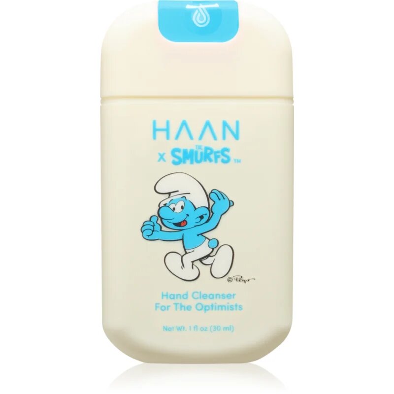 HAAN Blue Smurf čisticí sprej na ruce s antibakteriální přísadou 30 ml