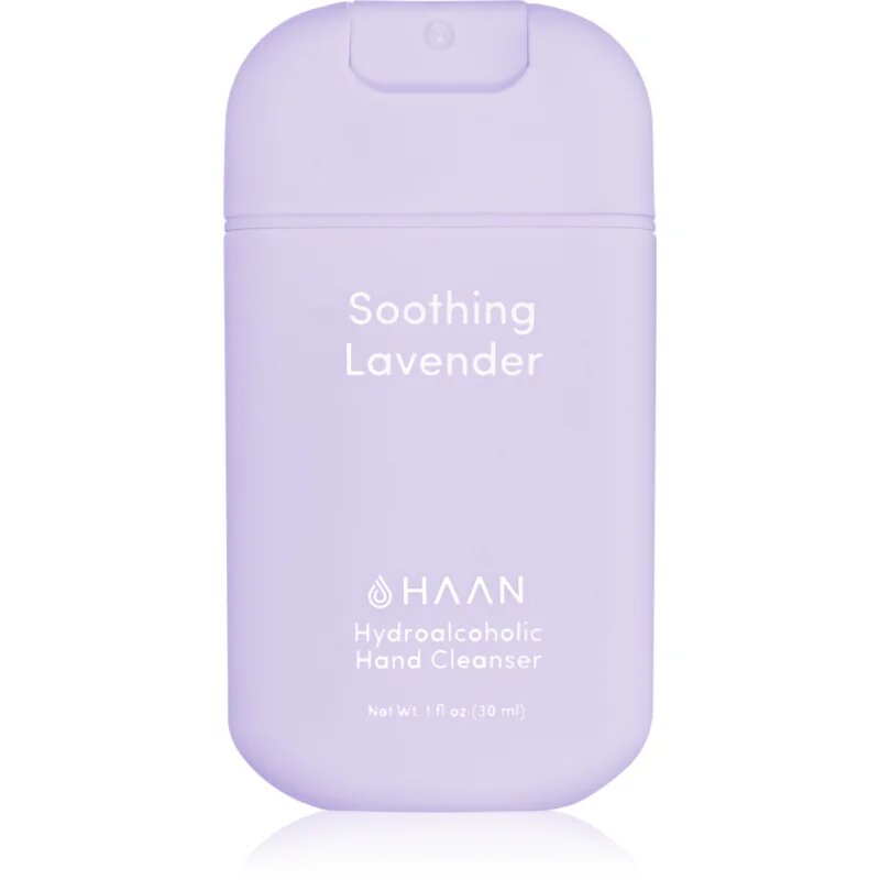 HAAN Hand Care Soothing Lavander čisticí sprej na ruce s antibakteriální přísadou 30 ml