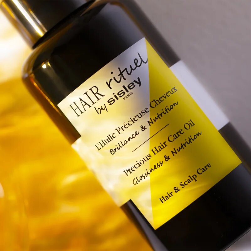 Hair Rituel by Sisley Precious Hair Care Oil vlasový parfémovaný olej pro lesk a hebkost vlasů 100 ml