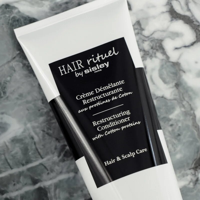 Hair Rituel by Sisley Restructuring Conditioner with Cotton proteins uhlazující kondicionér proti lámavosti vlasů s proteiny 200 ml
