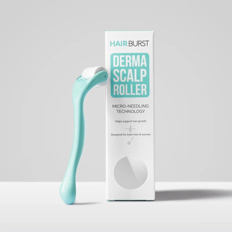 Hairburst Derma Scalp Roller masážní váleček pro růst vlasů a posílení od kořínků 1 ks