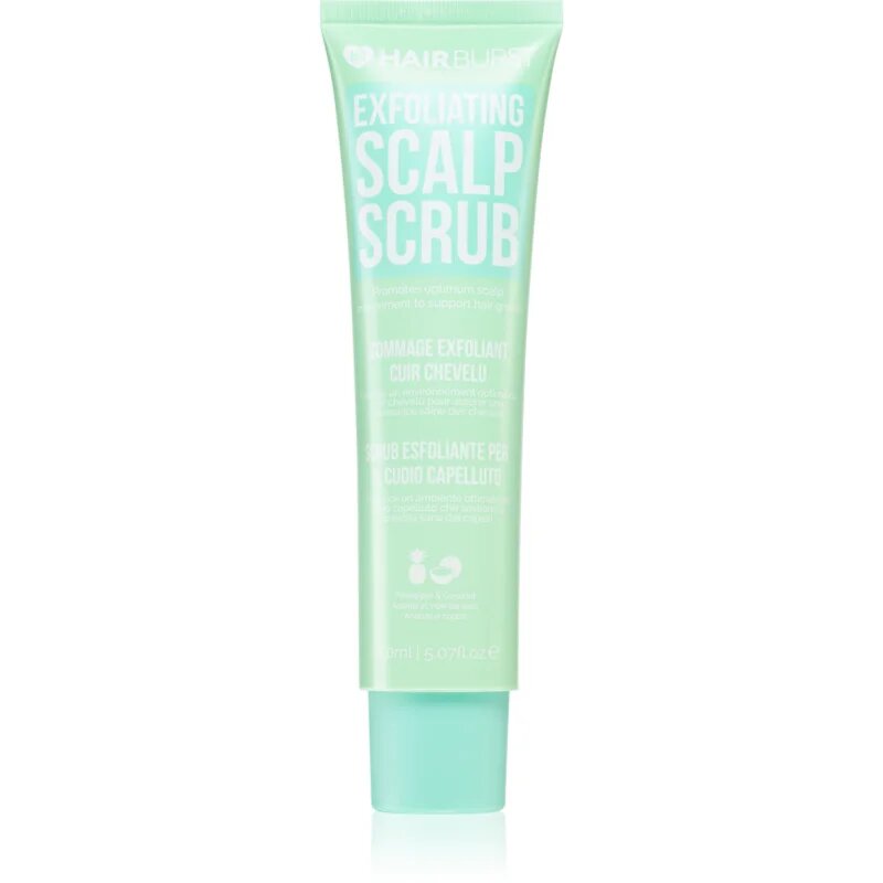 Hairburst Exfoliating Scalp Scrub vlasový peeling pro podporu růstu vlasů 150 ml