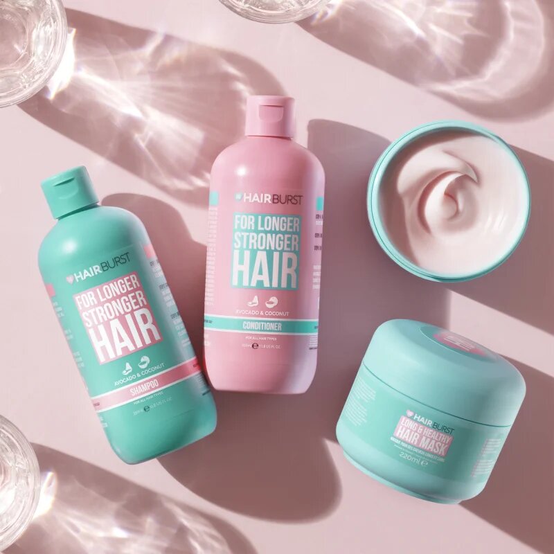 Hairburst Long & Healthy Hair Mask Mini vyživující a hydratační maska na vlasy 30 ml
