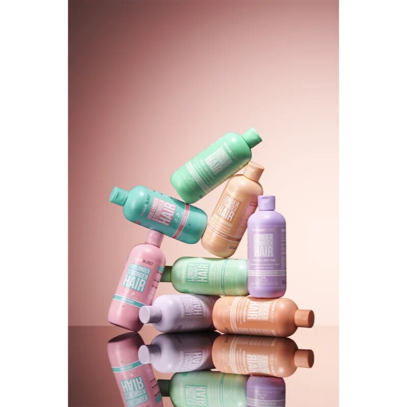 Hairburst Longer Stronger Hair Dry Damaged Hair hydratační a vyživující kondicionér pro suché a poškozené vlasy 350 ml