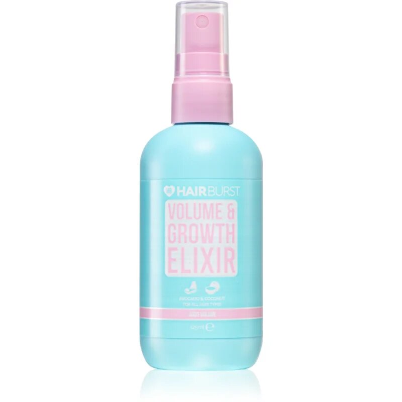Hairburst Volume & Growth Elixir objemový sprej pro růst vlasů a posílení od kořínků 125 ml