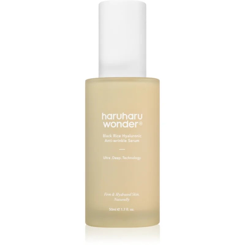 Haruharu Wonder Black Rice Hyaluronic Essence protivráskové a hydratační sérum 50 ml