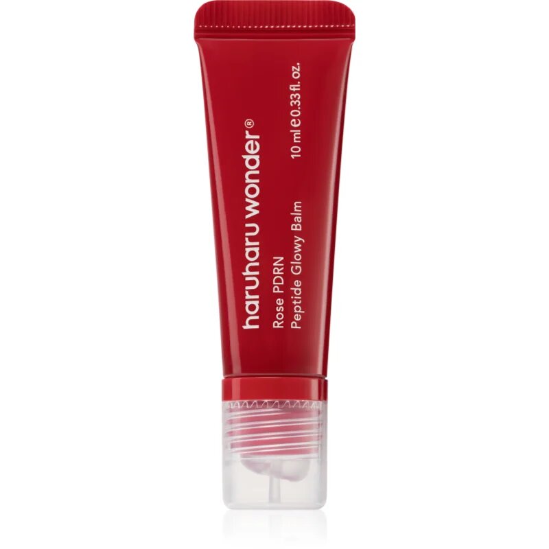 Haruharu Wonder Rose PDRN Peptide Glowy Balm vyživující balzám na rty s peptidy 10 ml