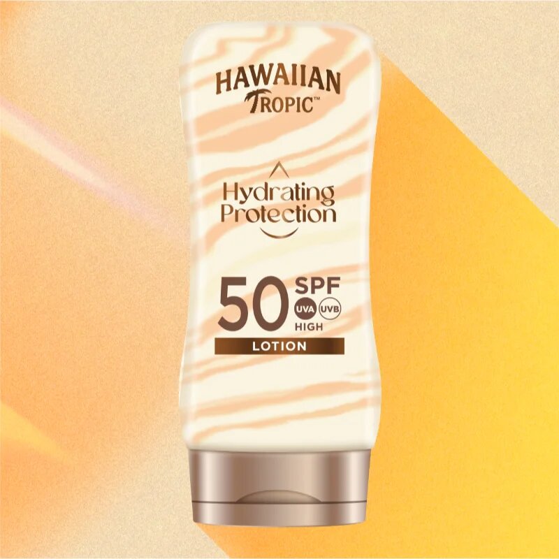 Hawaiian Tropic Hydrating Protection Lotion opalovací krém na tělo SPF 50 180 ml