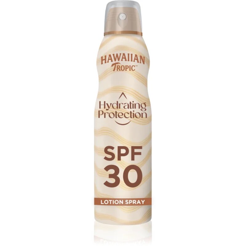 Hawaiian Tropic Hydrating Protection Lotion Spray opalovací sprej SPF 30 177 ml