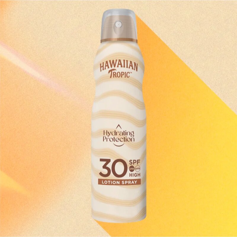 Hawaiian Tropic Hydrating Protection Lotion Spray opalovací sprej SPF 30 177 ml
