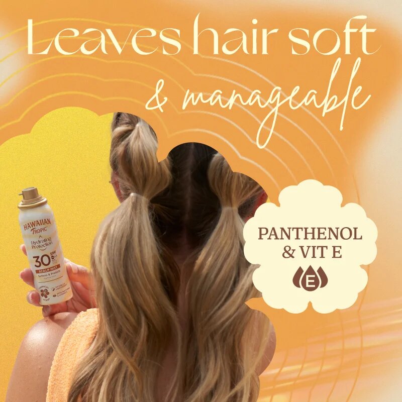 Hawaiian Tropic Hydrating Protection Scalp Mist ochranná mlha na vlasy SPF 30 60 ml