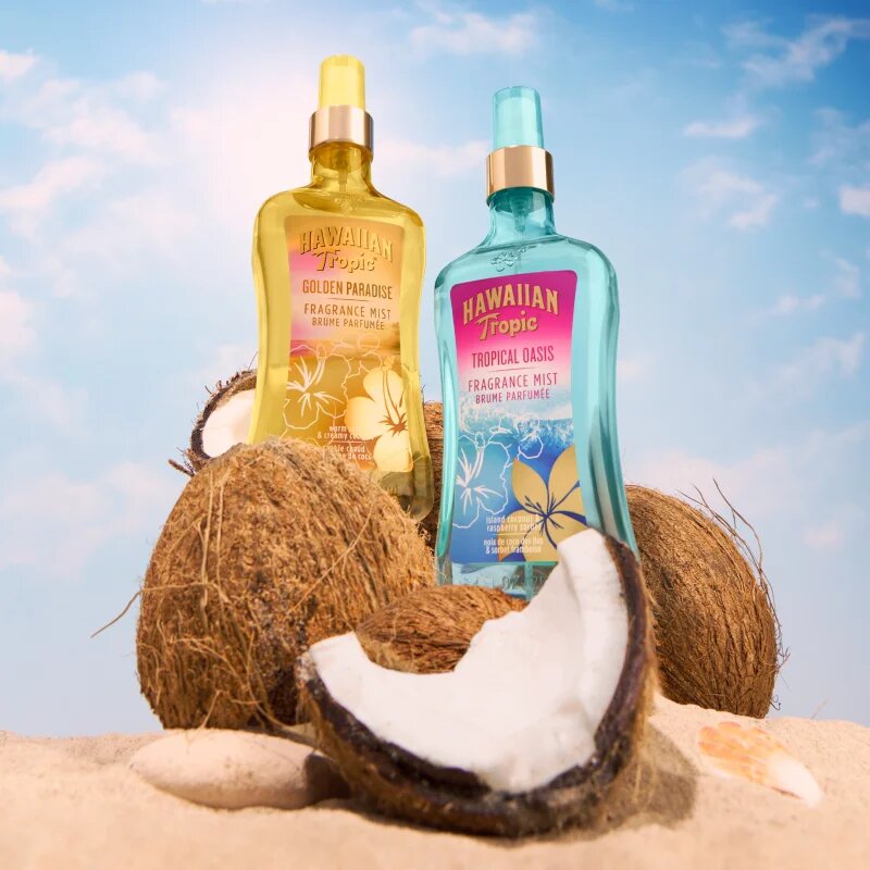 Hawaiian Tropic Perfumes Golden Paradise tělový sprej pro ženy 250 ml