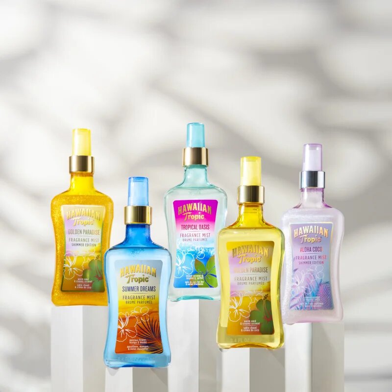 Hawaiian Tropic Perfumes Golden Paradise tělový sprej pro ženy 250 ml