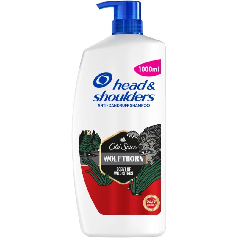 Head & Shoulders Old Spice Wolfthorn šampon proti lupům 1000 ml