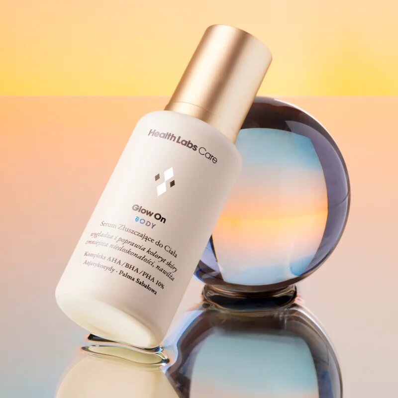 Health Labs Care Glow On Body Exfoliating Serum tělové sérum s exfoliačním účinkem 100 ml