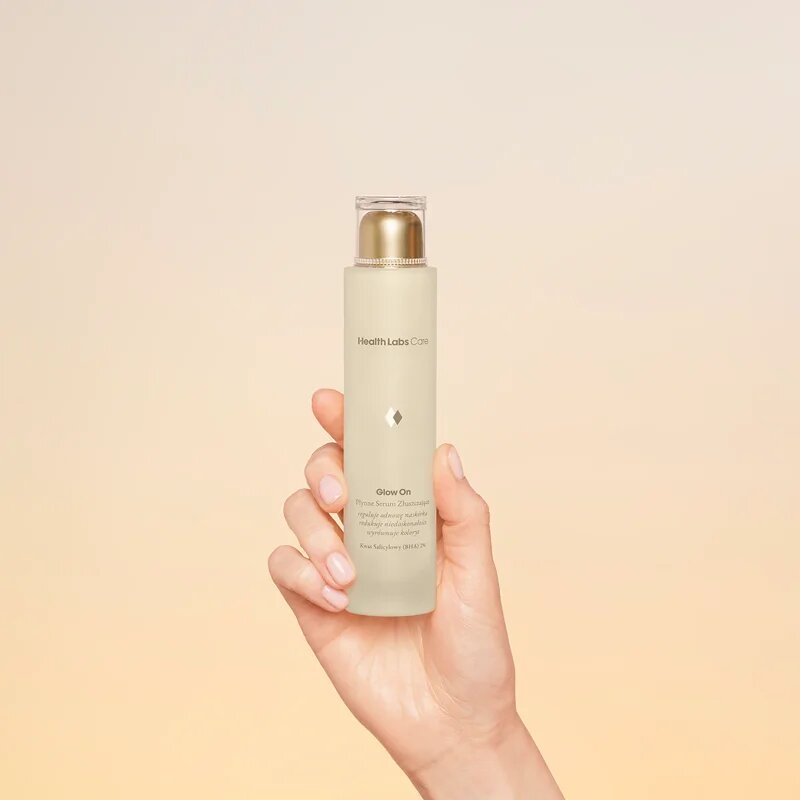 Health Labs Care Glow On Body Exfoliating Serum vyhlazující exfoliační sérum s 2% kyselinou salicylovou 100 ml