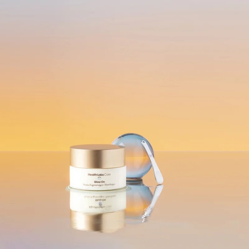 Health Labs Care Glow On Regenerating and Moisturising Mask regenerační a hydratační maska 50 ml