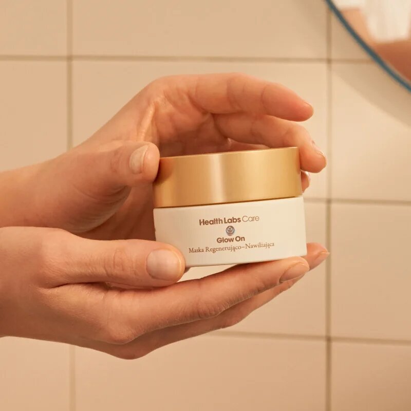 Health Labs Care Glow On Regenerating and Moisturising Mask regenerační a hydratační maska 50 ml