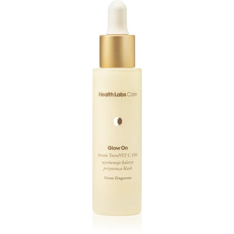 Health Labs Care Glow On TetraVit C 10% Serum pleťové sérum s vitaminem C 30 ml