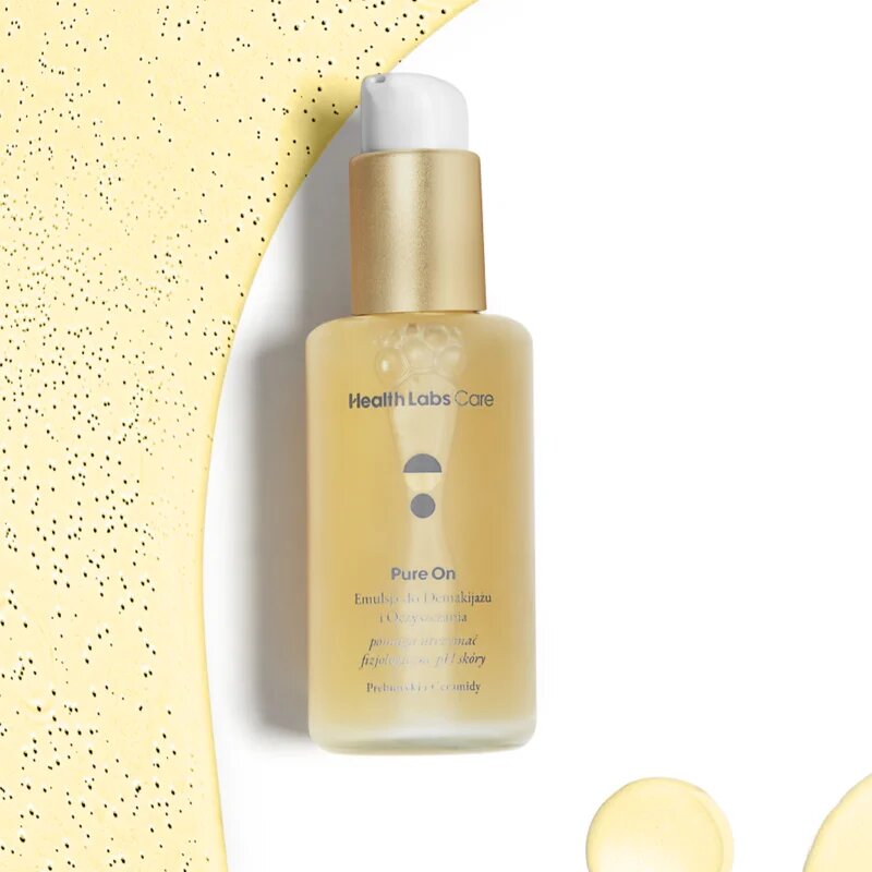 Health Labs Care Pure On Makeup Remover and Cleansing Emulsion čisticí a odličovací gel pro ženy 100 ml