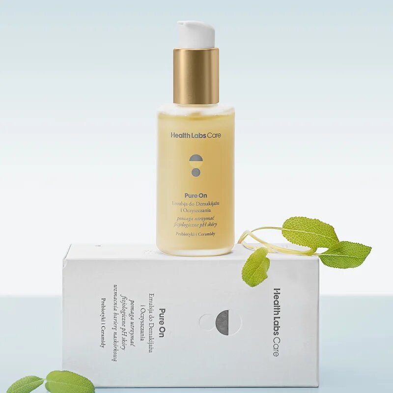 Health Labs Care Pure On Makeup Remover and Cleansing Emulsion čisticí a odličovací gel pro ženy 100 ml