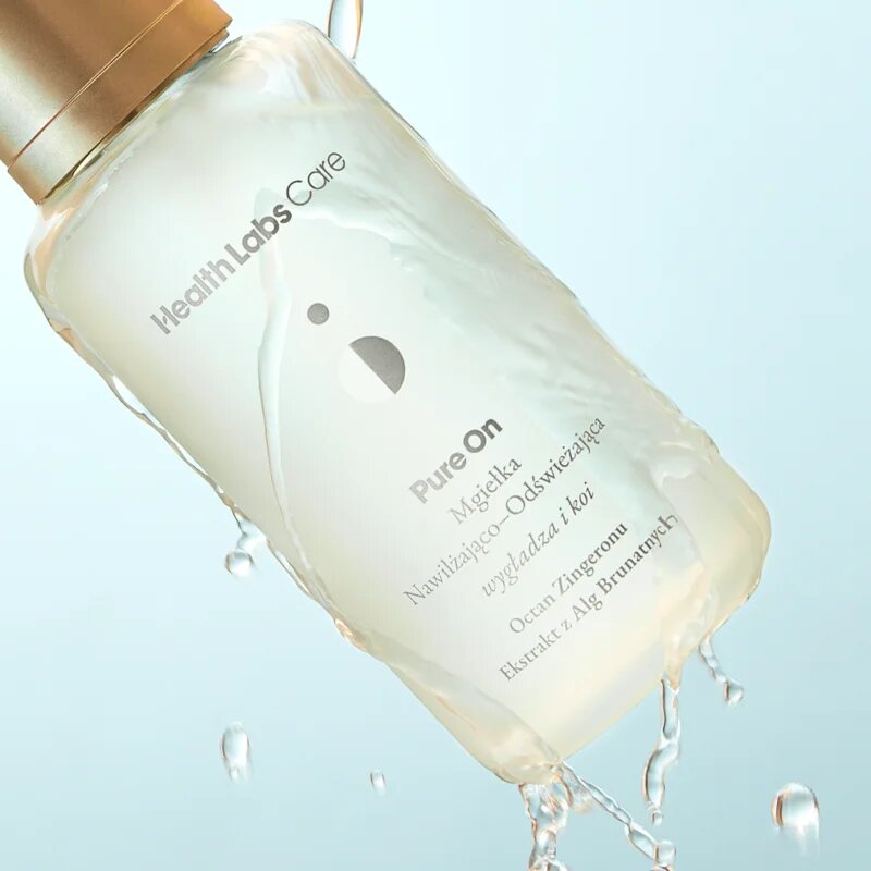 Health Labs Care Pure On Moisturizing and Refreshing Mist hydratační mlha na obličej 100 ml