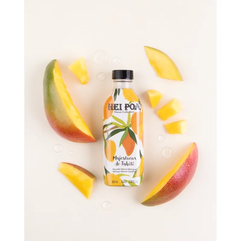 Hei Poa Pure Tahiti Monoï Oil Mango Scent multifunkční olej na tělo a vlasy 100 ml