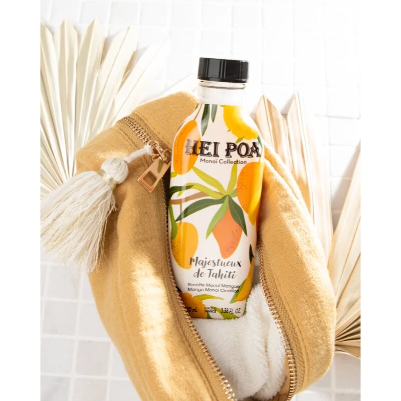 Hei Poa Pure Tahiti Monoï Oil Mango Scent multifunkční olej na tělo a vlasy 100 ml