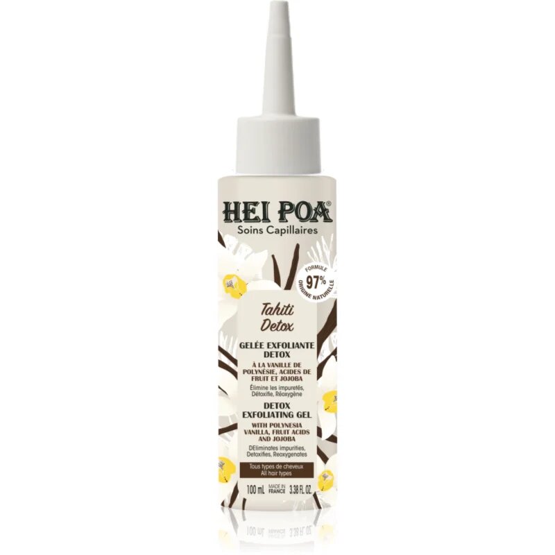 Hei Poa Tahiti Detox exfoliační gel pro pokožku hlavy 100 ml
