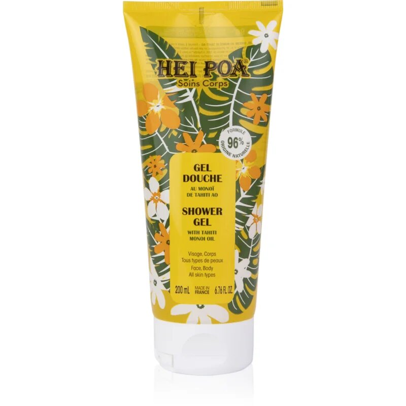 Hei Poa Tahiti Monoi Oil sprchový gel 200 ml