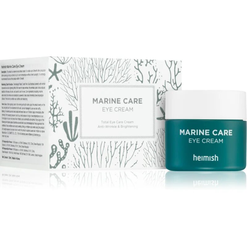 Heimish Marine Care hydratační a vyhlazující oční krém 30 ml