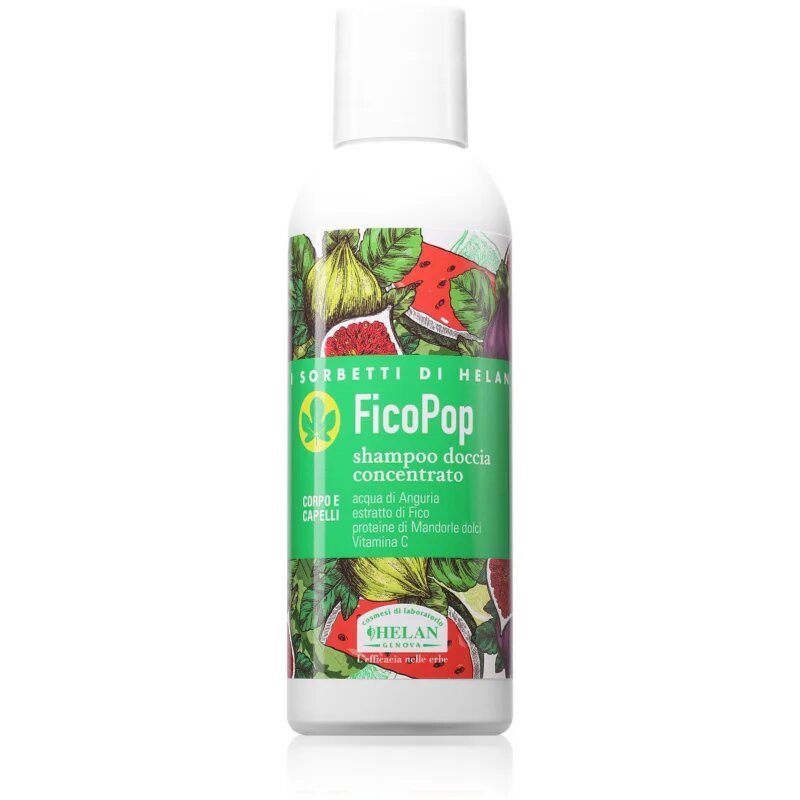Helan I SORBETTI DI FicoPop Concentrated Shower Shampoo sprchový gel a šampon 2 v 1 150 ml
