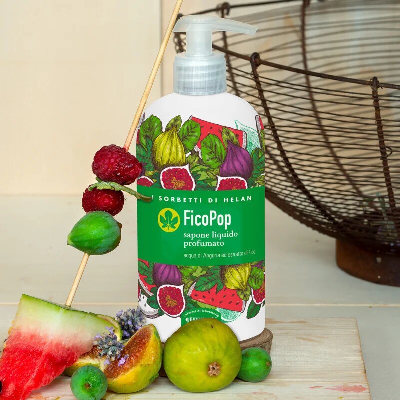 Helan I SORBETTI DI FicoPop Scented Liquid Soap tekuté mýdlo na ruce 500 ml