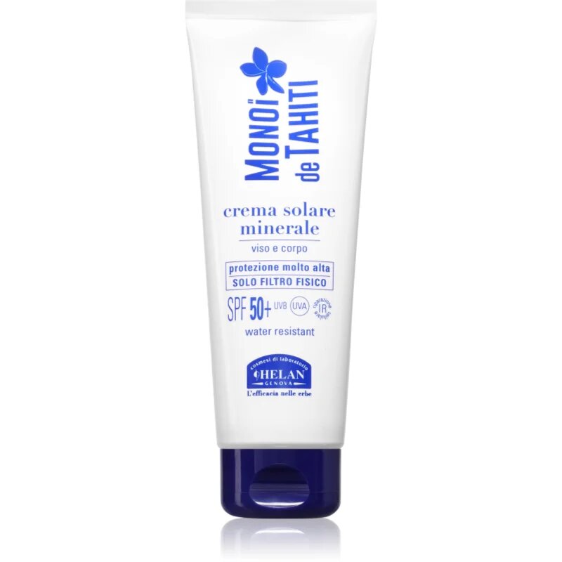 Helan MONOÏ de TAHITI Mineral Sun Cream SPF50+ opalovací krém na obličej a tělo 125 ml