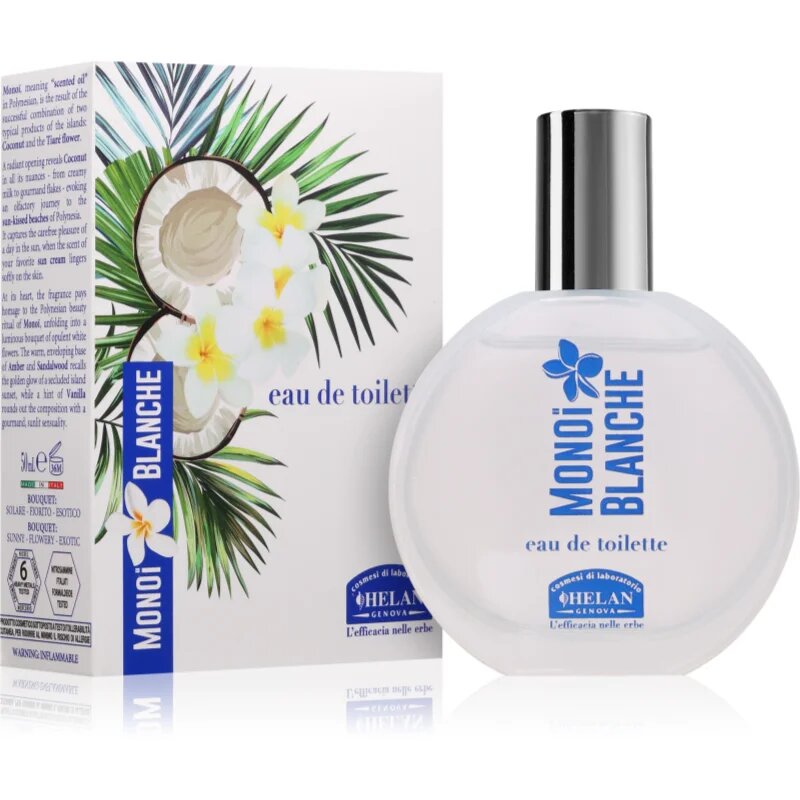 Helan MONOÏ de TAHITI Monoi Blanche toaletní voda pro ženy 50 ml
