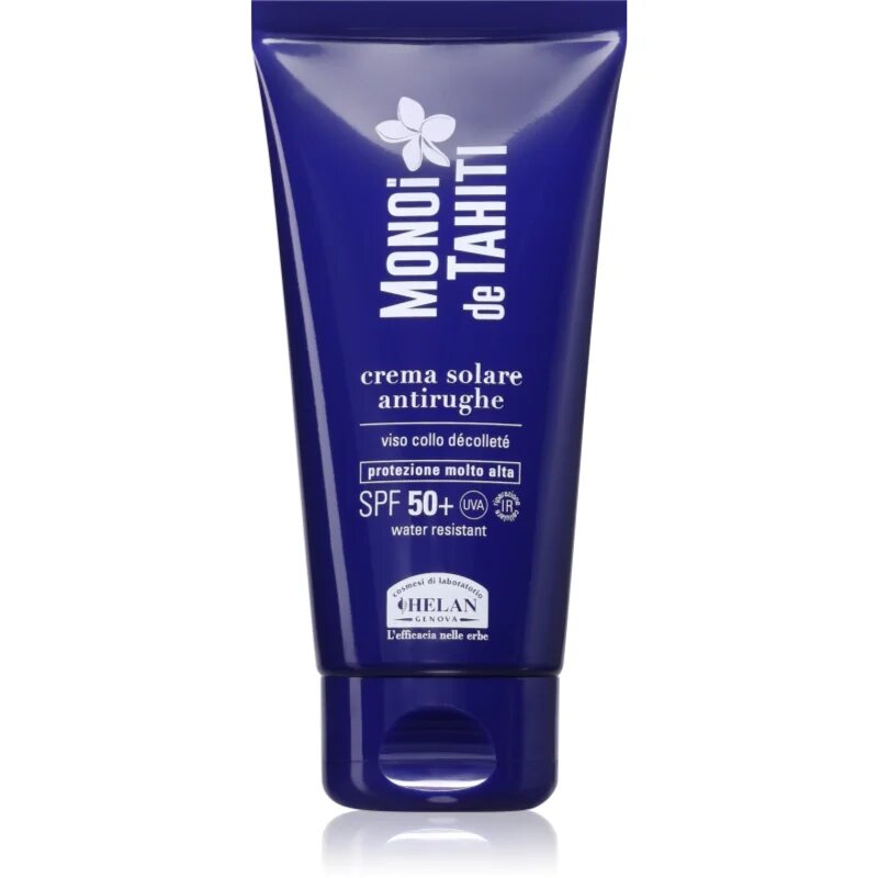 Helan MONOÏ de TAHITI Sun Cream SPF50+ ochranný krém na tělo a obličej SPF 50+ 75 ml