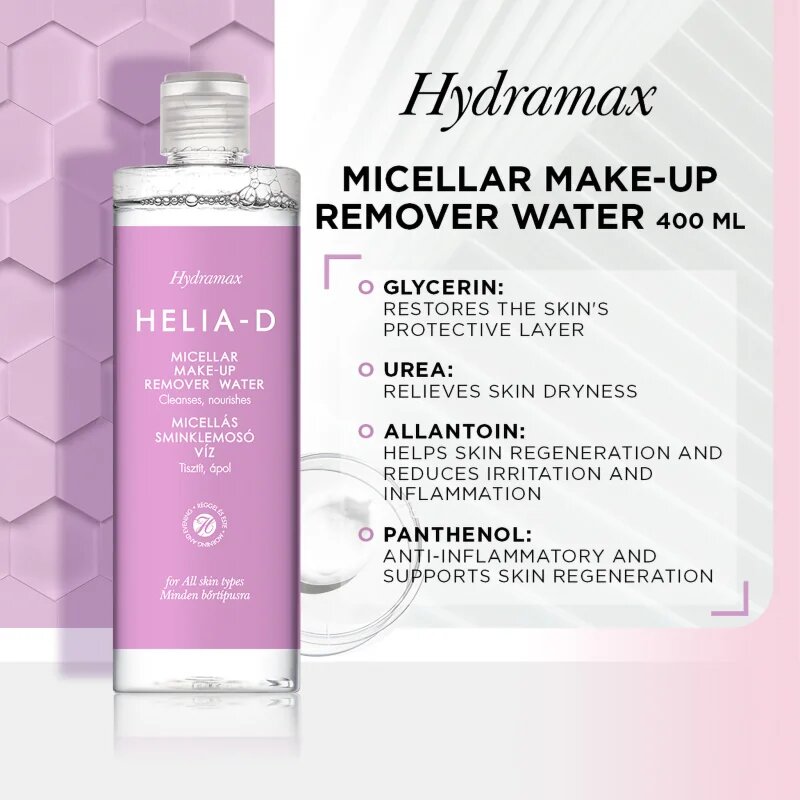 Helia-D Hydramax odličovač make-upu 400 ml