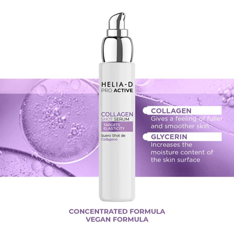 Helia-D Pro Active liftingové pleťové sérum s kolagenem 50 ml