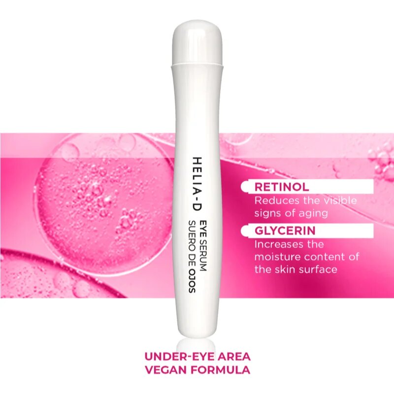 Helia-D Pro Active oční sérum s retinolem 15 ml