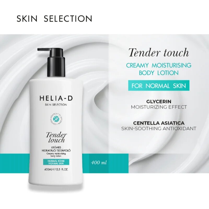 Helia-D Skin Selection hydratační tělový krém pro normální pokožku 400 ml