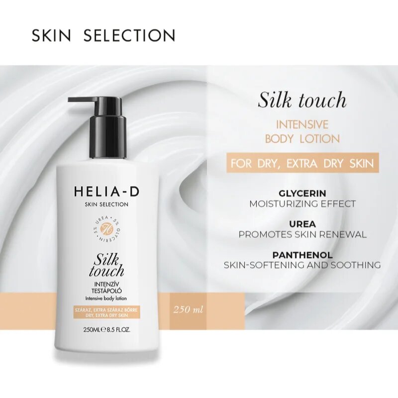 Helia-D Skin Selection tělový krém pro suchou až velmi suchou pokožku 250 ml