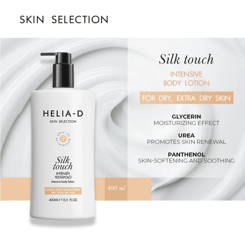 Helia-D Skin Selection tělový krém pro suchou až velmi suchou pokožku 400 ml