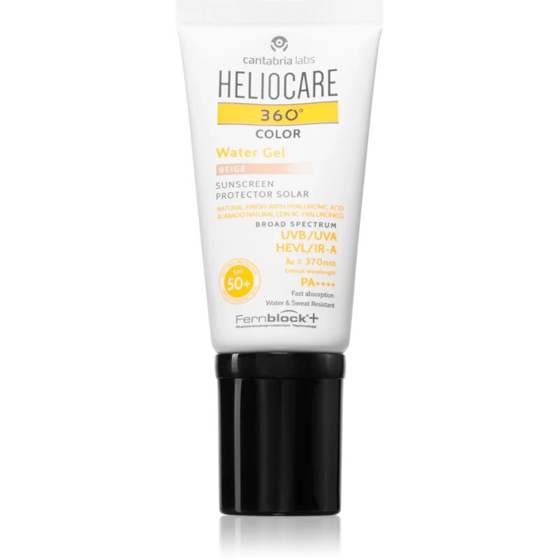 Heliocare 360° tónující ochranný gel SPF 50+ odstín Beige 50 ml