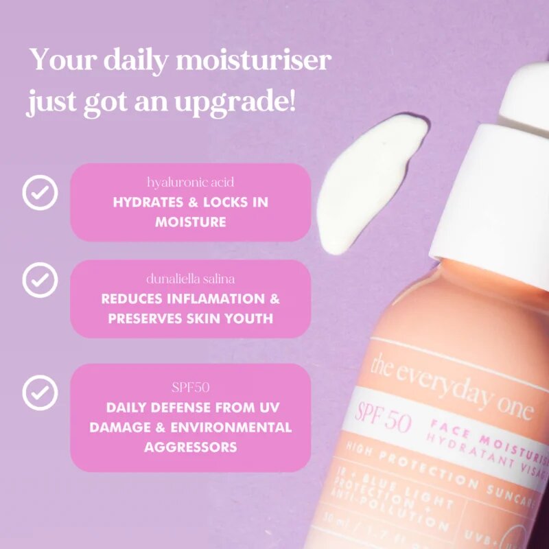 hello sunday the everyday one SPF 50 opalovací krém na obličej 50 ml