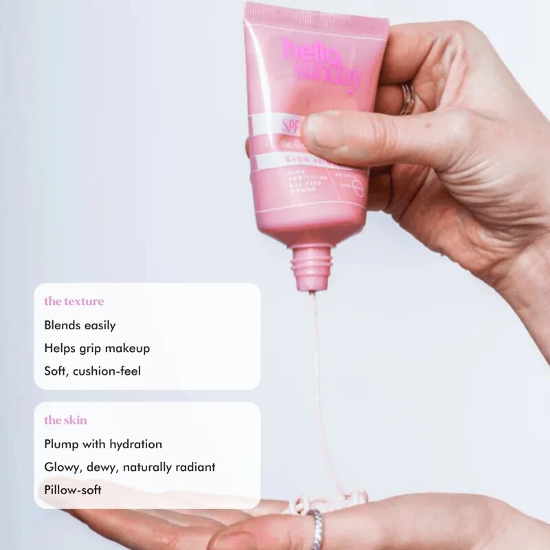 hello sunday the illuminating one ochranná podkladová báze pod make-up SPF 50 50 ml