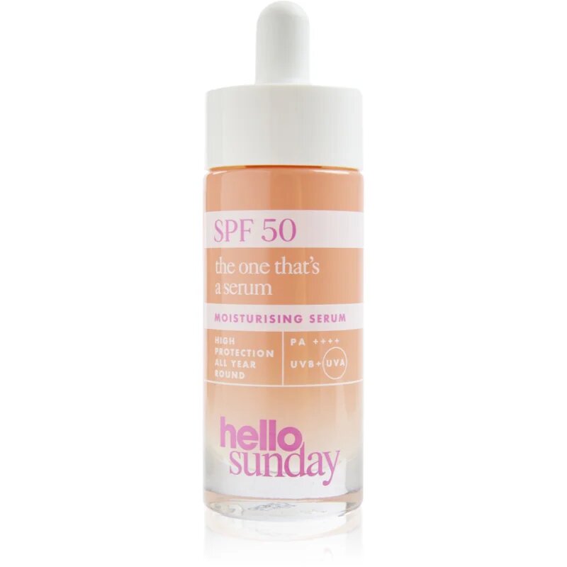 hello sunday the one that´s a serum ochranné sérum SPF 50 30 ml