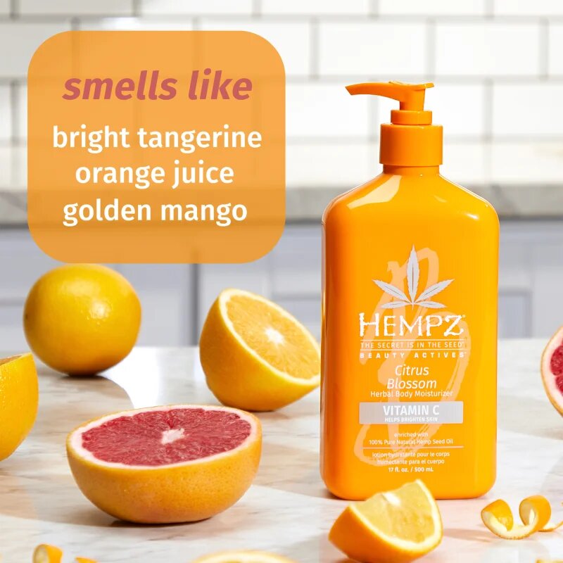 HEMPZ Citrus Blossom hydratační krém 500 ml